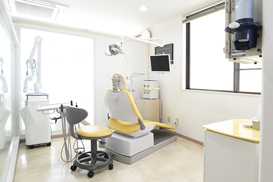 個室仕様の診療室